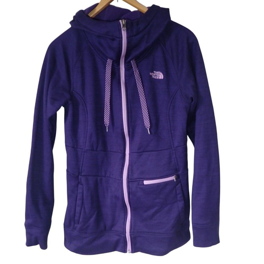The‎ North Face Shelly Hoodie Zip Sweatshirt Women S Purple Athletic Hike Casual